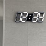 국산 플라이토 LED 벽시계 38cm 블랙 : 주식회사 더바른컴퍼니