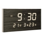 국산 루나리스 데이트 FM 수신 LED 벽시계 : 주식회사 더바른컴퍼니