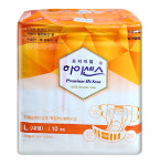 하이센스 프리미엄 매직테이프 와이드 대형 (L) 10매 X1개 성인용 기저귀 : 티슈랜드