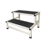 작업발판 제작 발판 계단식 안전 간이 철제 계단 2단 : 메디플랜트