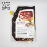 참맛 찹스테이크 소스 (1kg) 볶음 소스 파우치 : 잇츠딜리셔스