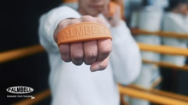 팜벨세트A머스타드옐로우 (14oz 본체2개+스트랩2개)미니덤벨 복싱용아령 쉐도우복싱 러닝 : 테크로직 FUN 스토어