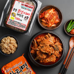 뼈다귀해장국 감자탕 뼈해장국 1.3kg 자취 해장 캠핑 : 그린마늘장군