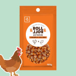브리더랩 롤롤 노즈워크 트릿 치킨+대구포, 100g, 1개 : 멍멍마블