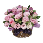 꽃바구니 18호 당일배송 생일 결혼기념일 어버이날 성년의날 출산축하 각종기념일 쉼터플라워 : 쉼터플라워