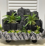 국산참숯 숯화분 항아리통숯가습기(행운목) 집들이 공기정화 습도조절 새집증후군 인테리어 개업 선물 : 희망참숯농원