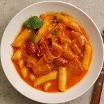 사계절떡볶이 밀키트(2인분) 떡 어묵 분말소스 포함 : 사계절떡볶이