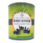새찬 후레쉬 오이피클 3kg / 슬라이스 업소용 대용량 식자재 : 마켓프레쉬