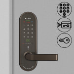 하이원플러스 하이빅 H-4300 H-6300 손잡이 주키형 디지털 도어락 : 키넷 KEYNET