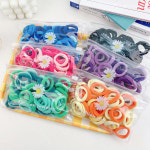 미다미 [50개/3컬러] 대용량 짱짱한 면스판 고무줄 : 미다미 : 감성 주얼리 샵