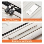 캐리어 여행 새로운 디자인 가방 와이드 핸들 남자 짐 여자 롤링 트롤리 케이스 회 전자 바퀴 : 울프문직구