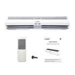 에어커튼 150CM황사 미세먼지 날벌레차단전기절약 HV-1500AR 자동센서포함 : 투스토어