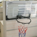 사무실 걸이형농구대 농구골대 유아공놀이 림 미니 집 : 비스만