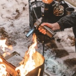 크레모아 에어 펌프 전동 무선 고출력 에어 텐트 매트 튜브 공기주입 : 맥주와 캠핑