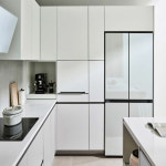 한샘싱크대 밀란 100 무드화이트 키친주방 : 한샘리하우스 감각디자인