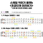 [음악워크지/음악학습지] 스케일 익히기(샵#, 플랫b) (음악워크지/피아노이론테스트지) : HEEYANG PIANO
