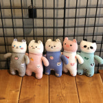 몰랑몰랑 애니멀 양말인형만들기 10인용 애착인형 DIY(실 바늘 양말 방울솜포함) : 토이삭스