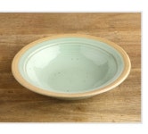 갈비찜그릇 발수 청자 전자렌지 계란찜 죽그릇 뚜껑있는 도자기 찜기 : 리빙뱅크