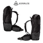 하이퍼라이트마운틴기어 HMG 언바운드 40 블랙 하이킹 트레킹 비박 배낭 : 산이좋은사람들