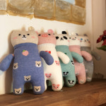 몰랑몰랑 애니멀 양말인형만들기 10인용 애착인형 DIY(실 바늘 양말 방울솜포함) : 토이삭스