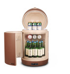 꼬모 냉장고 브라운 : 꼬모 냉장고 CCOMO