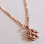 꼬냑다이아몬드 목걸이(14k 2g GDR-J1634) : gemflower