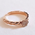 꼬냑다이아반지(14K 3.2g GDR-J1634) : gemflower