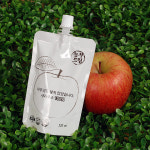 청송 산오름 사과즙 무첨가 NFC 저온착즙  120ml x 30개입 빨대형 스파우트 : 산오름상회