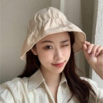 클로버 [이거찜] 스트링 벙거지 모자 펀칭 봄여름 버킷햇 : 코스트컷터