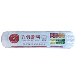 미소크린 위생 롤백 40cm X 50cm 500매 롤팩 위생백 일회용 비닐 팩 업소용 : 초정마켓