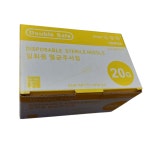 더블세이프 일회용 멸균주사침 20G 38mm 100개입 : 동인 의료기