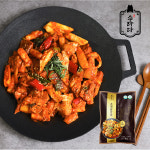 [라이브전용/수라다] 춘천닭갈비 캠핑요리 밀키트 1kg 3~4인분, 추가소스 증정 : 다미에프앤비