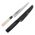 일본 백송 백로 사시미 + 칼집 세트 21cm, 1개 : 칼백화점