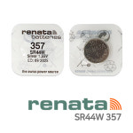 RENATA 레나타 357 1개입 (SR44, SR44W, SR44SW) 전지 : MOBIUS