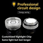 Sbmersible Led 조명 방수 배터리 운영 어항 13 색 수 중 빛 수영장 웨딩 파티 꽃병 장식 : JU제이유글로벌