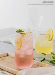 골드링 글라스 2type 언더락 하이볼 물결무늬 유리컵 500ml 520ml 뢰벤호프 : 실버 스톤