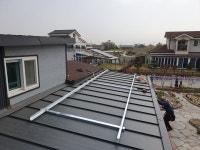 3kw 안성시 단층 징크 지붕 부착형 태양광발전 태양전지 판넬모듈 전국설치 : 홈에너지