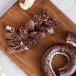 뽕의도리 쫀득 찰순대 영양가득 뽕잎 전통순대 피 순대 야채 고기 500g : 뽕의도리