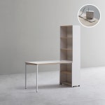 데스커 1200폭 5단 H형 콘센트형 책상(오픈형) DSCJ165 : 데스커