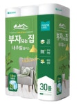 모나리자 부자되는집 내추럴클래식 화장지 3겹 30롤X1팩 : jm컴퍼니