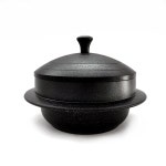 라체나 IH 인덕션 가마솥 냄비 18 통주물 뚝배기 누룽지 솥 : 봉스리빙