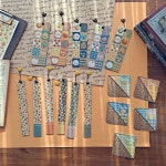 빈티진북마크 귤마일1, 이니셜 문구 각인 핸드메이드 책갈피 독서모임 책선물 : 베키빵빵