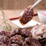 뽕의도리 쫀득 찰순대 영양가득 뽕잎 전통순대 피 순대 야채 고기 500g : 뽕의도리