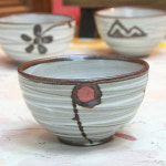 홍초롱 다기잔 : 도자기 토비