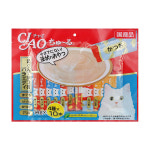 이나바 챠오츄르 14g x 40P 씨푸드 버라이어티 고양이간식 : 우다다냥이