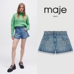 Maje 마쥬 STRASS 청반바지 MFPSH00403 [관부가세 포함] : 티오티셀러
