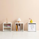 미니멀라이프 심플한 낮은 침대협탁 400 침실협탁 : TREND MECCA