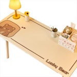 데스크 커팅 매트 책상 덮개 고무판 깔판 풍화장 탁상 보호 서재 물세탁 불요 방수・방유 : 스마일직구마켓