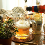 산토리 맥주 온더락 비어 글라스 짐빔 하이볼잔 홈파티 유리 잔 컵 : 하윤율몰