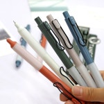 36pcs tanco 젤 잉크 펜 세트 레트로 부드러운 고무 칼집 0.5mm 볼펜 블랙 컬러 쓰기 학교 사무실 f7299 : 다파라구대
